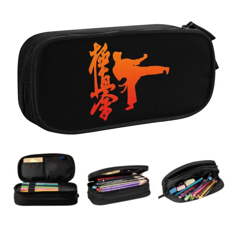 Custom Kyokushin Karate Kawaii Pencil Case Boy Girl Large Capacity Martial Arts Pencil Box Students Stationery
Custom Kyokushin Karate Kawaii Pencil Case Boy Girl Large Capacity Martial Arts Pencil Box Students Stationery