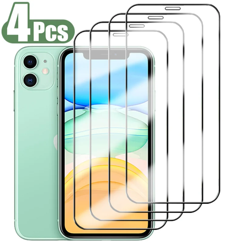 4Pcs Full Cover Protective Glass On the For iPhone 13 12 11 Screen Protector For iPhone 7 8 Plus 11 12 13 Pro X XR XS MAX Glass
4Pcs Full Cover Protective Glass On the For iPhone 13 12 11 Screen Protector For iPhone 7 8 Plus 11 12 13 Pro X XR XS MAX Glass