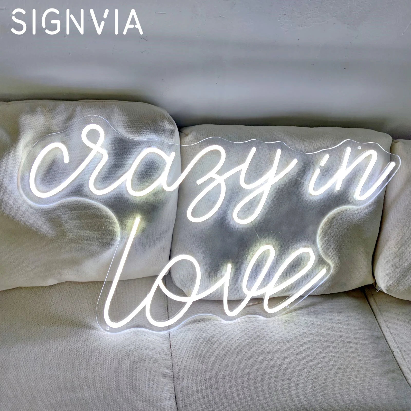 

Crazy In Love Neon Signs Wedding Decor Party Engage Neon Led Sign Custom Led Neon Light Sign Room Decoration Wall Home Neon Gift