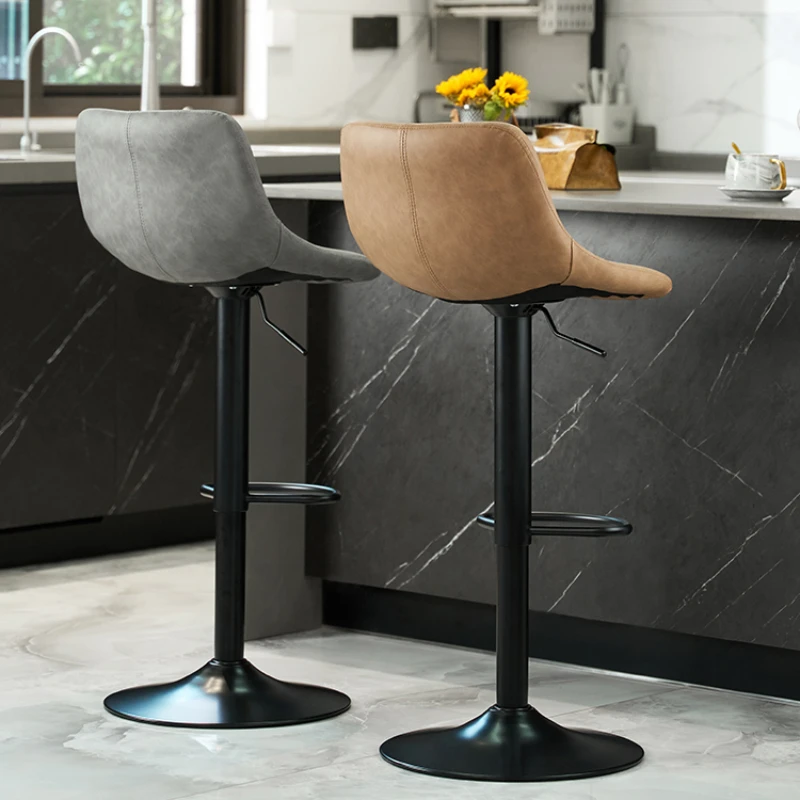 European Minimalist Bar Chair Modern Retro Office Luxury Bar Stool Design Reception Desk Sillas Para Comedor Home Furniture
European Minimalist Bar Chair Modern Retro Office Luxury Bar Stool Design Reception Desk Sillas Para Comedor Home Furniture