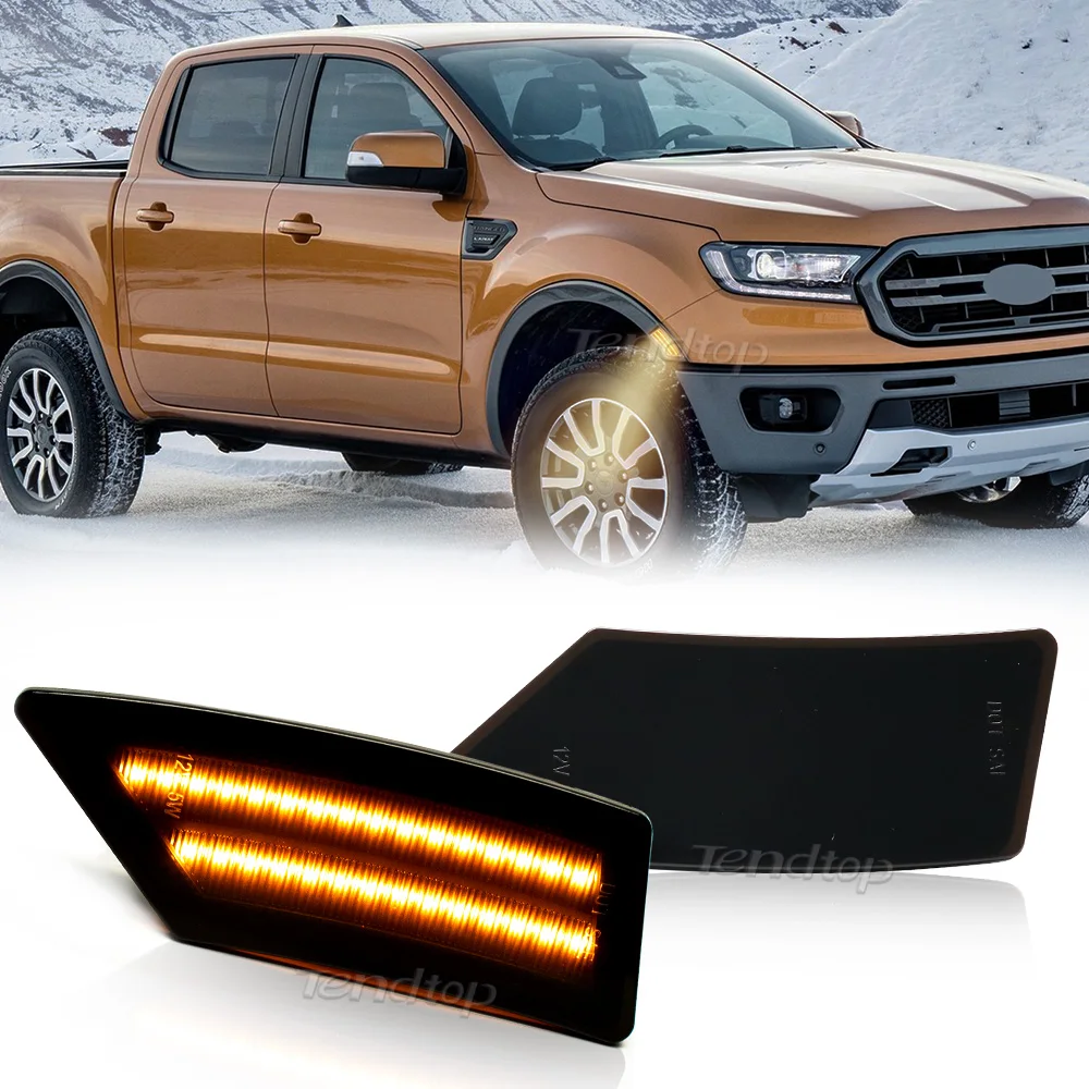 Динамические фонари для передних и боковых габаритных огней для Ford Ranger XL, XLT, модель 2019, 2020, потоковый сигнал поворота, лампа-ретранслятор
Динамические фонари для передних и боковых габаритных огней для Ford Ranger XL, XLT, модель 2019, 2020, потоковый сигнал поворота, лампа-ретранслятор