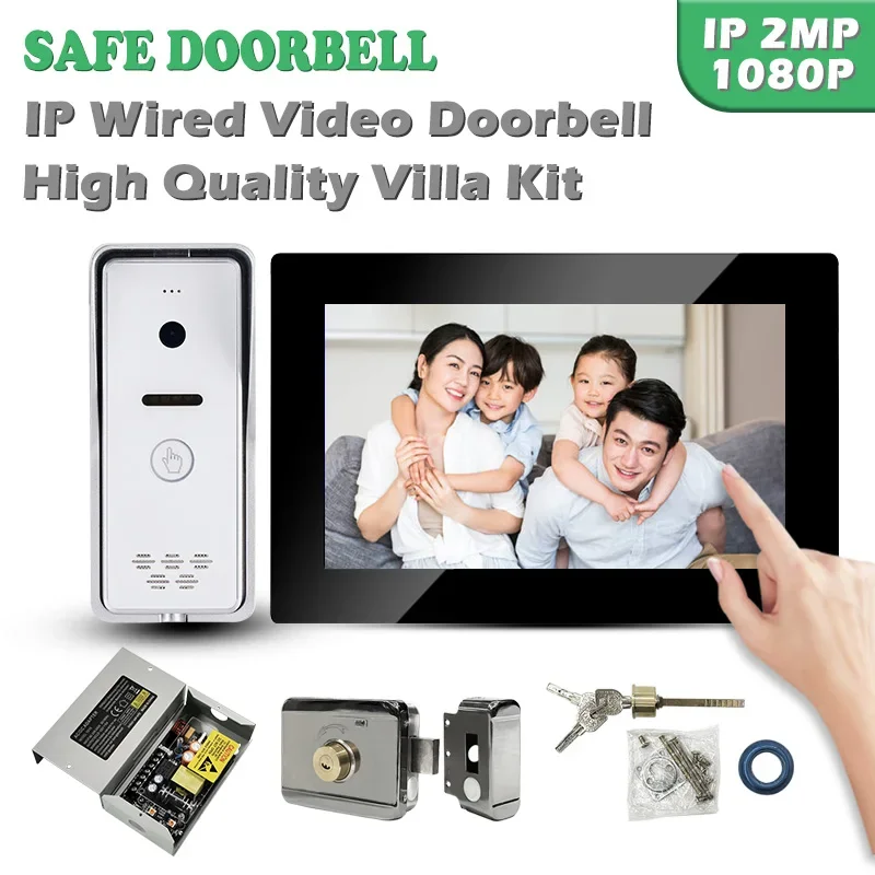 High-ranking 7 Inch HD Clock Display Arm/Disarm Record Outdoor bell IP System No Noise Video Door Phone Intercom
High-ranking 7 Inch HD Clock Display Arm/Disarm Record Outdoor bell IP System No Noise Video Door Phone Intercom