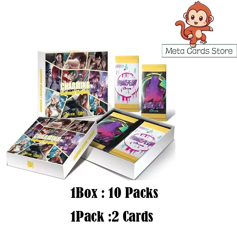 Charming Heaven Goddess Card Swimsuit Bikini Beauty Doujin Booster Box Persional Collection Cards Birthday Party Gifts
Charming Heaven Goddess Card Swimsuit Bikini Beauty Doujin Booster Box Persional Collection Cards Birthday Party Gifts