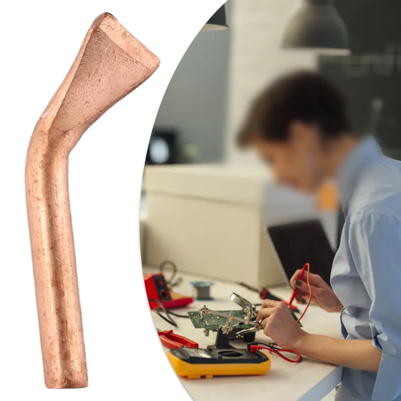 Electric Soldering Iron Heavy Duty External Heat 75-200W Soldering Iron Tip Electric Soldering Iron External Heat High Power Tip
Electric Soldering Iron Heavy Duty External Heat 75-200W Soldering Iron Tip Electric Soldering Iron External Heat High Power Tip