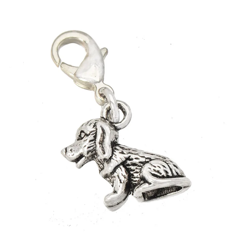20pcs Components For Jewelry Metal Silver Plated Dogs Pendants With Clasps Bracelets Earring Handicraft Findings Making Supplies
20pcs Components For Jewelry Metal Silver Plated Dogs Pendants With Clasps Bracelets Earring Handicraft Findings Making Supplies