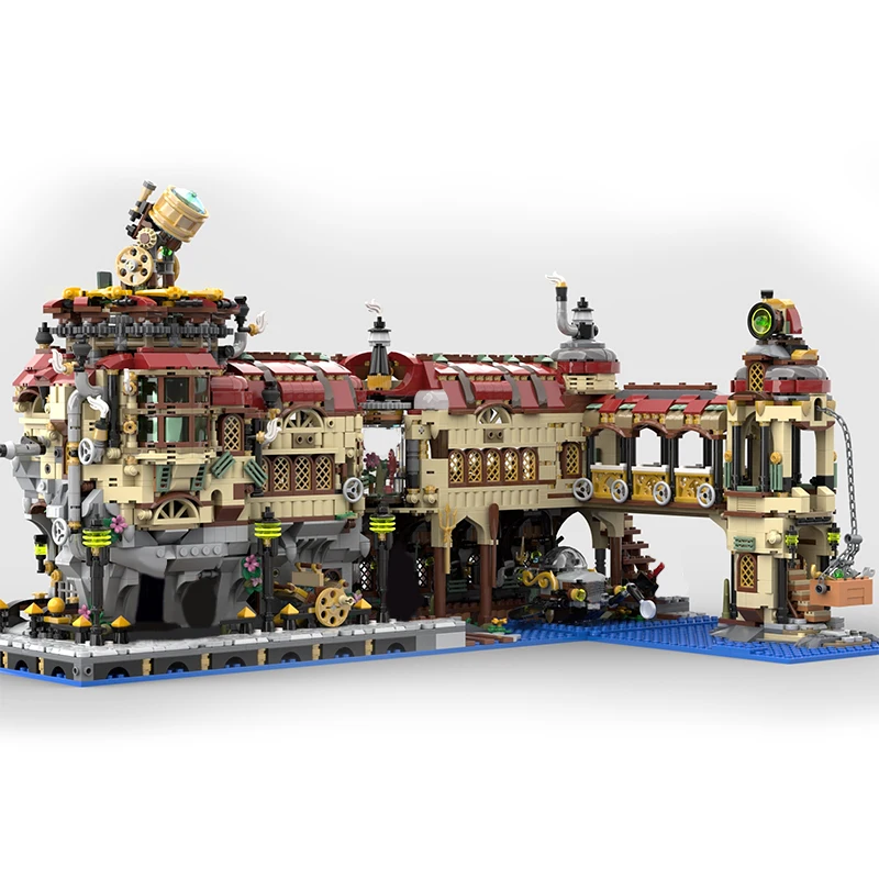 Строительные блоки MOC Steam, модульная промышленная техника, модель уличного вида, детские игрушки, рождественские подарки
Строительные блоки MOC Steam, модульная промышленная техника, модель уличного вида, детские игрушки, рождественские подарки