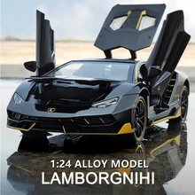 1:24 Centenario LP770 Alloy Sports Car Model Diecasts & Toy Vehicles Metal Car Model Simulation Sound Light Childrens Toys Gift
1:24 Centenario LP770 Alloy Sports Car Model Diecasts & Toy Vehicles Metal Car Model Simulation Sound Light Childrens Toys Gift