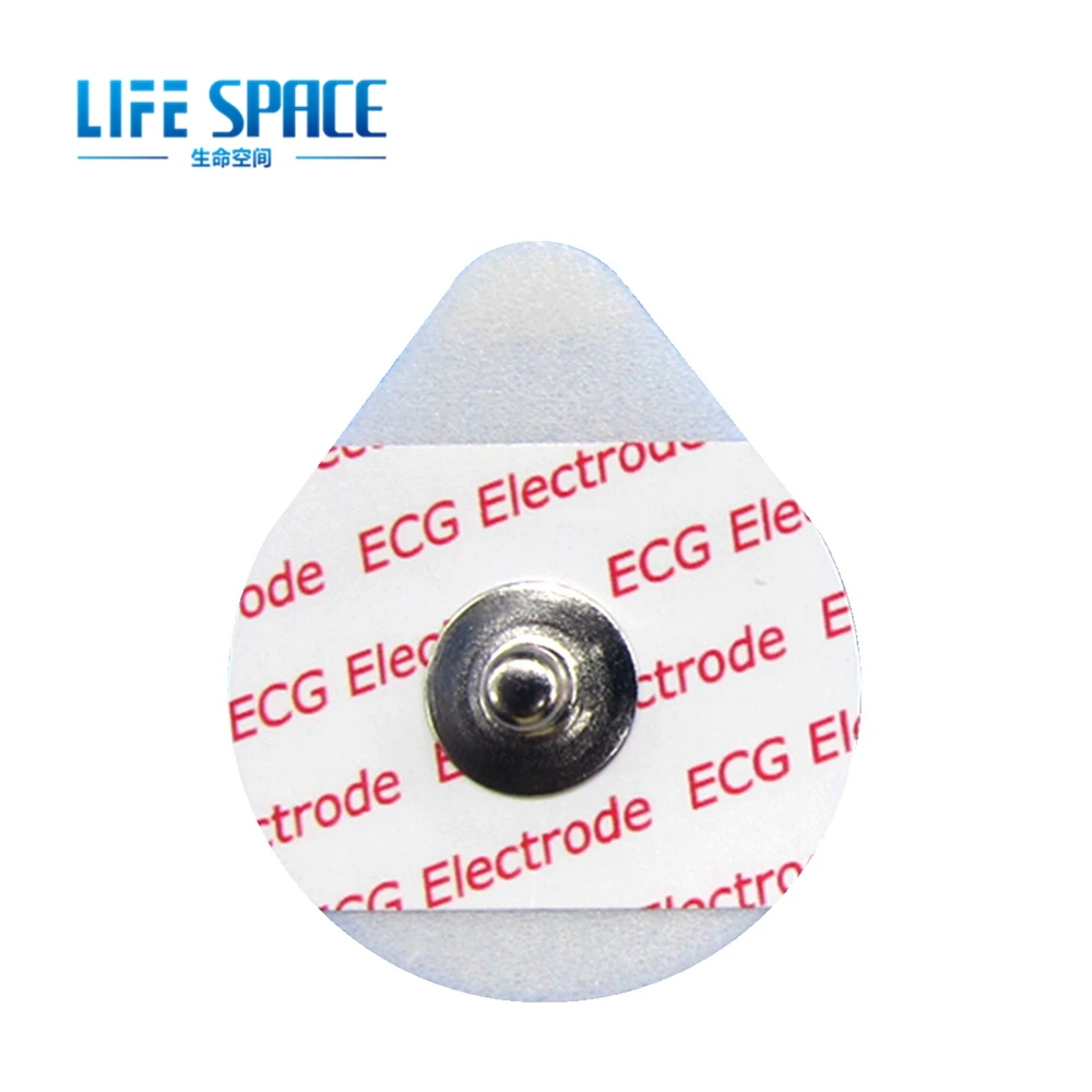 

50 шт. одноразовый элктродер, новорожденный элтродер, размер 30*36 мм, основной кнопочный коврик foma для подключения кабеля ЭКГ