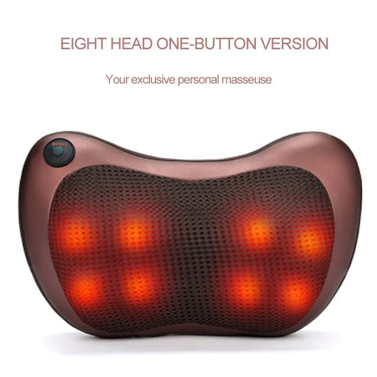 

Neck Massager Pillow 2024 New Portable Electric 3d Latest Product Car and Home Full Body Shiatsu Vibrating Travel Sale King Gift