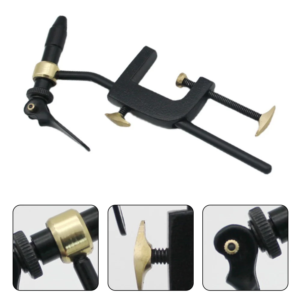 Fly Tying Vise Fishing C-Clamp Rotary Vice Tier Fly Fishing Tackle Kit Safety Fishing Tackle Tying Thread Bobbin Holder
Fly Tying Vise Fishing C-Clamp Rotary Vice Tier Fly Fishing Tackle Kit Safety Fishing Tackle Tying Thread Bobbin Holder