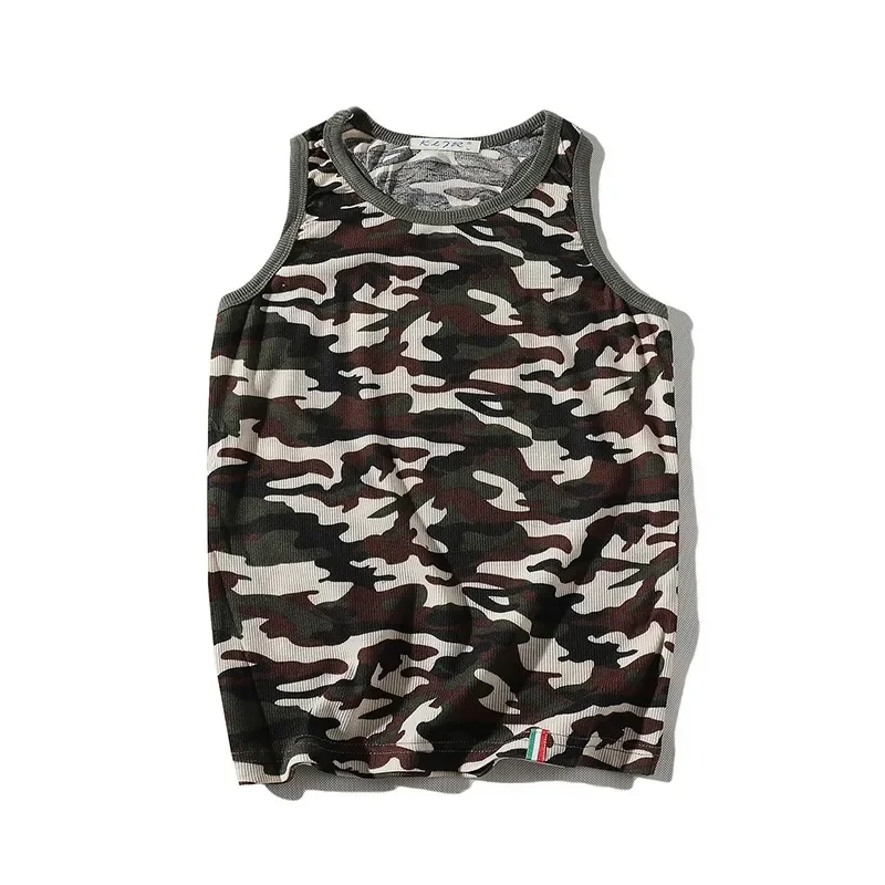New Summer 2023 Fashion Camouflage Tank Top Men Casual O-neck Cotton Streetwear Top Men Outdoor Sleeveless Vest Tops for Men
New Summer 2023 Fashion Camouflage Tank Top Men Casual O-neck Cotton Streetwear Top Men Outdoor Sleeveless Vest Tops for Men