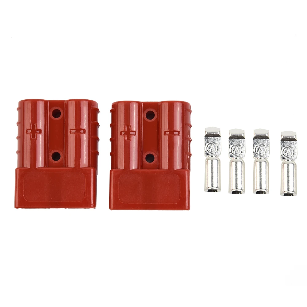 2pcs Plugs And Silver-plated Copper Terminals Set For Anderson Plug Cable Terminal Battery Power Connector 50 Amp 600v
2pcs Plugs And Silver-plated Copper Terminals Set For Anderson Plug Cable Terminal Battery Power Connector 50 Amp 600v