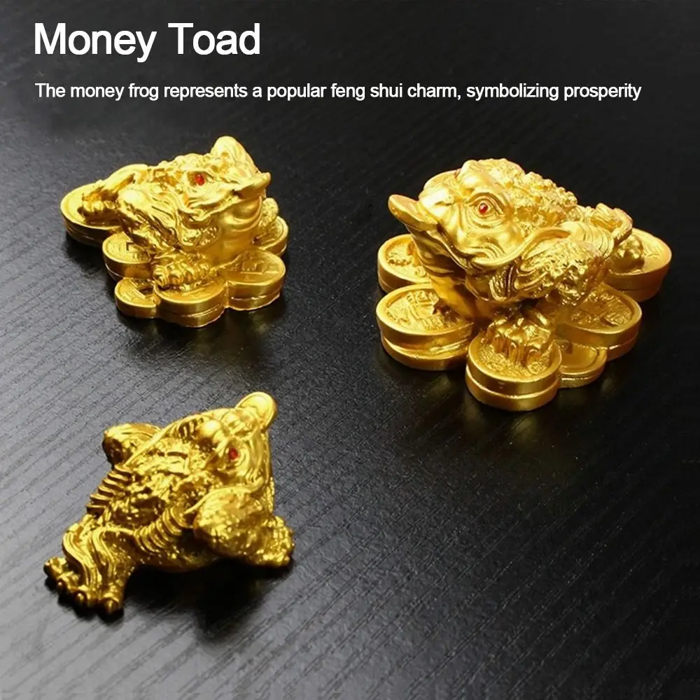 2Pcs Gold/Bronze Money Toad Feng Shui Lucky Gift Fortune Craft Frog Resin Golden Frog Coin Tabletop Ornaments
2Pcs Gold/Bronze Money Toad Feng Shui Lucky Gift Fortune Craft Frog Resin Golden Frog Coin Tabletop Ornaments