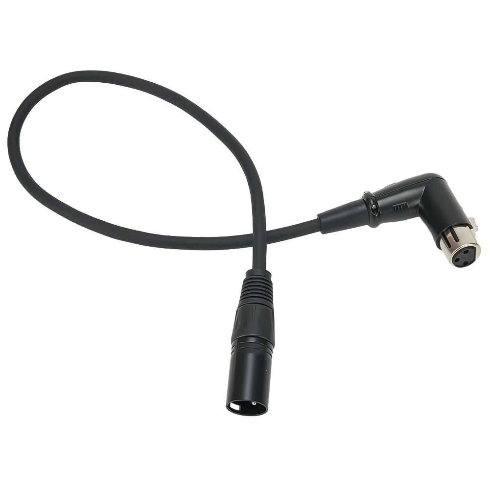 Right Angle Microphone Cable Adapter Cord 3Pin XLR Male To Right Angle Female Microphone Audio Cable For Speakers Mixer
Right Angle Microphone Cable Adapter Cord 3Pin XLR Male To Right Angle Female Microphone Audio Cable For Speakers Mixer