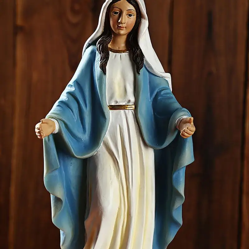 

Virgin Mary Statue religious church supplies ornaments Our Lady of Grace Statue Craft Sculpture Catholic Garden Patio Decoration
