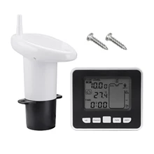 Wireless Water Tank Level Meter Sensor Ultrasonic Liquid Level Meter Temperature Sensor Alarm Clock LED Display Measuring Tools
Wireless Water Tank Level Meter Sensor Ultrasonic Liquid Level Meter Temperature Sensor Alarm Clock LED Display Measuring Tools