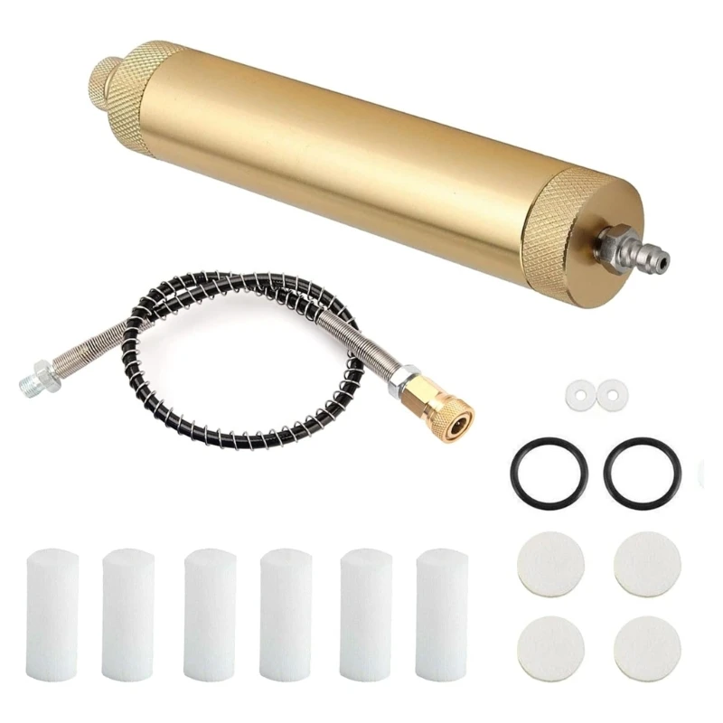 Portable Air Compressor Filter Water & Oil Separator Suitable for Portability Dropship
Portable Air Compressor Filter Water & Oil Separator Suitable for Portability Dropship