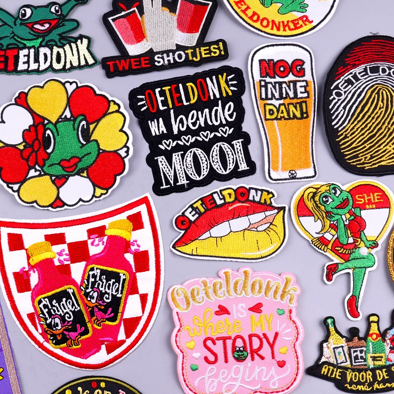 Netherland Oeteldonk Emblem Embroidery Patches For Clothing Netherland Carnival Patch DIY Jacket Iron On Patches Sewing Applique 
Netherland Oeteldonk Emblem Embroidery Patches For Clothing Netherland Carnival Patch DIY Jacket Iron On Patches Sewing Applique