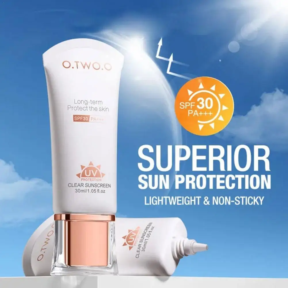 

SPF30 PA+++ Sunscreen Whitening Moisturizing UV Protection Refreshing Soothing Anti-aging Brighten Face Cosmetics