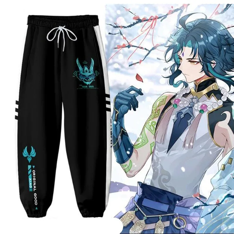 Hot Game Genshin Impact Xiao Cosplay Costume 3D Print Joggers Pants Men/Women Casual Trousers Harajuku Hip Hop Sweatpants 2024
Hot Game Genshin Impact Xiao Cosplay Costume 3D Print Joggers Pants Men/Women Casual Trousers Harajuku Hip Hop Sweatpants 2024