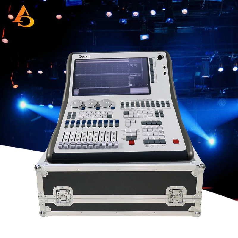 

Quartz Console Tiger Touch i5 Screen Three Systems With Four 512DMX Outputs Stage Lighting DMX Controller