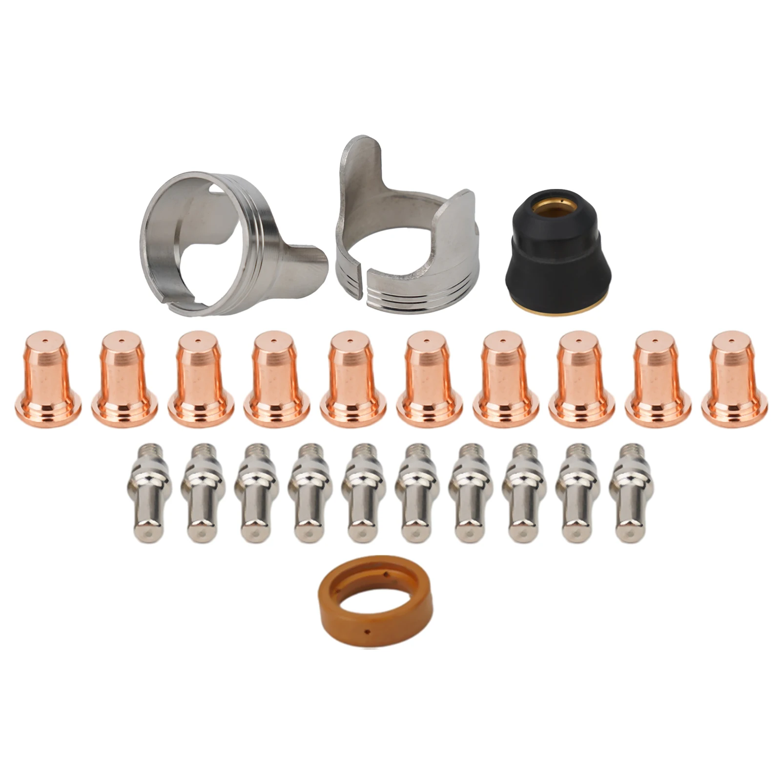 Welding Torch Plasma Electrodes Cutting Nozzles 1.0mm 40-50A 52582 Electrode Stable For IPT-60 IPT-40 PT40 New
Welding Torch Plasma Electrodes Cutting Nozzles 1.0mm 40-50A 52582 Electrode Stable For IPT-60 IPT-40 PT40 New