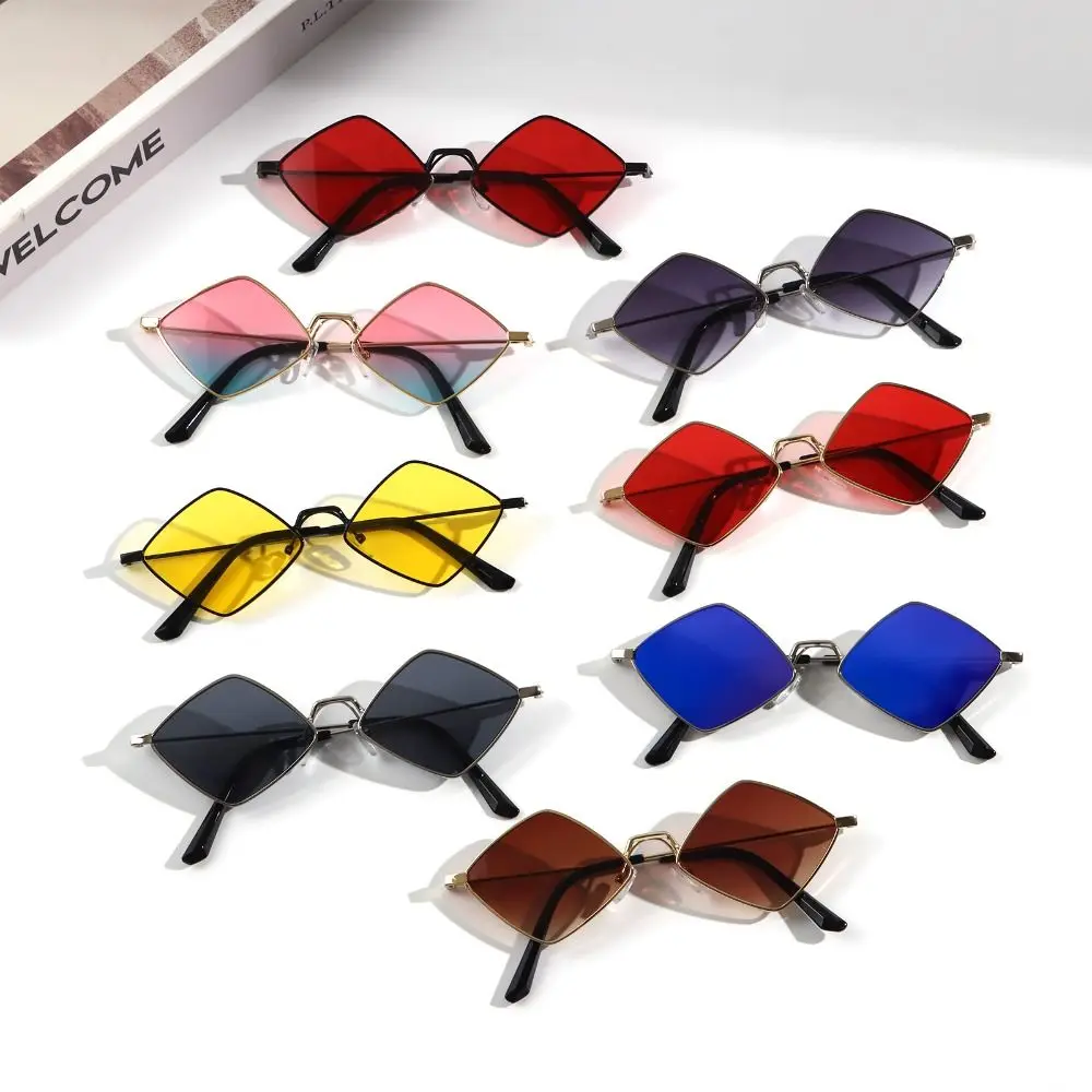 Trendy UV Protection Film Metal Quadrilateral Frame Sun Glasses Women's Sunglasses Men's Shades Diamond Shape
Trendy UV Protection Film Metal Quadrilateral Frame Sun Glasses Women's Sunglasses Men's Shades Diamond Shape