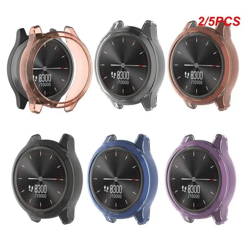 

2/5PCS Slim Sport Soft Clear Cover Protector TPU Watch Case 40mm For Galaxy Watch Active SM-R500