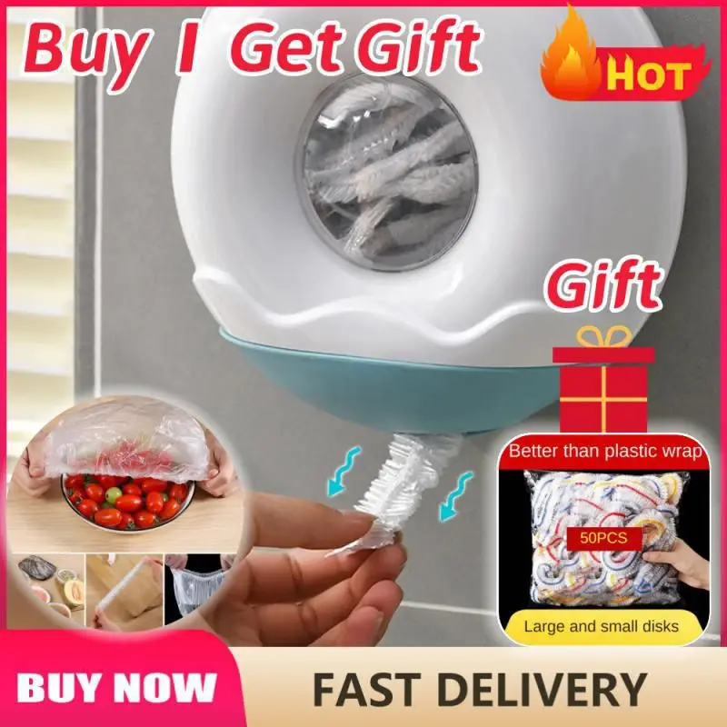 Disposable Food Cover Storage Box Wall-mounted Plastic Wrap Elastic Fresh Keeping Bag Organizer For Kitchen Storage Containers
Disposable Food Cover Storage Box Wall-mounted Plastic Wrap Elastic Fresh Keeping Bag Organizer For Kitchen Storage Containers