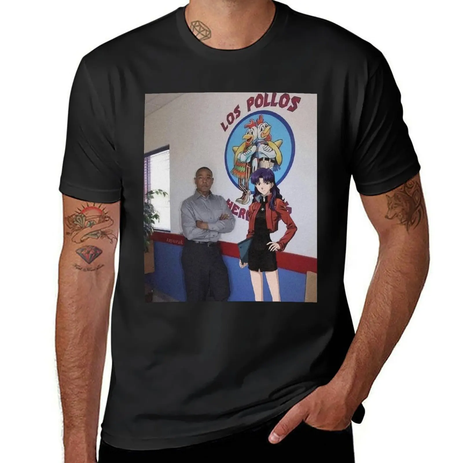 Gus and Misato T-Shirt kawaii clothes summer tops customs heavyweight t shirts for men
Gus and Misato T-Shirt kawaii clothes summer tops customs heavyweight t shirts for men