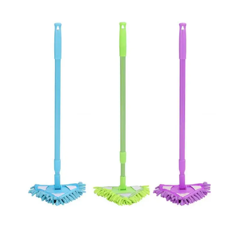 Triangle Cleaning Mop Retractable Glass Cleaner Chenille PP Iron Mini Flat Lazy Mop Washing Mop Dust Brush Home Clean Tools
Triangle Cleaning Mop Retractable Glass Cleaner Chenille PP Iron Mini Flat Lazy Mop Washing Mop Dust Brush Home Clean Tools