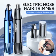 Electric Nose Hair Trimmer USB Rechargeable Nose Ear Hair Trimmer Removal Beard Shaver Razor With Washable Blade Face Care
Electric Nose Hair Trimmer USB Rechargeable Nose Ear Hair Trimmer Removal Beard Shaver Razor With Washable Blade Face Care