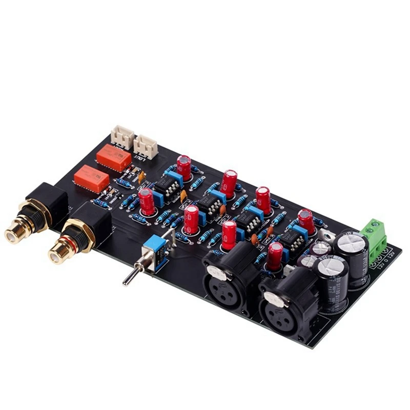 

Balanced Input Power Amplifier Board Part Non-Balanced Input Turn Balanced Output Board Dual Channel DIY Home Audio Amplifier