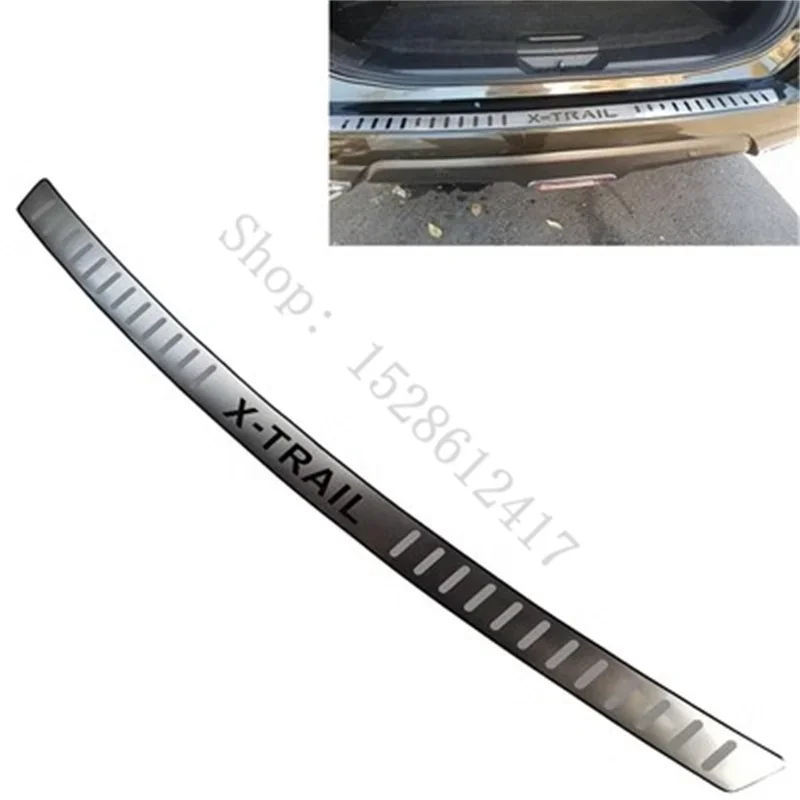 for NISSAN X-TRAIL X TRAIL t32 2014~2020 rear styling Rear Bumper Protector Sill Trunk Rear guard Tread Plate Trim Accessories
for NISSAN X-TRAIL X TRAIL t32 2014~2020 rear styling Rear Bumper Protector Sill Trunk Rear guard Tread Plate Trim Accessories