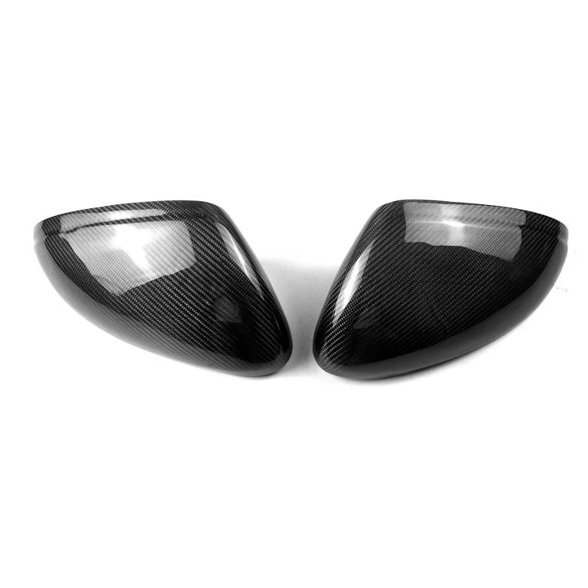 

2Pcs Car Side Rearview Mirror Cover Trim for Porsche Macan 2014-2022 Real Carbon Fiber Wing Caps