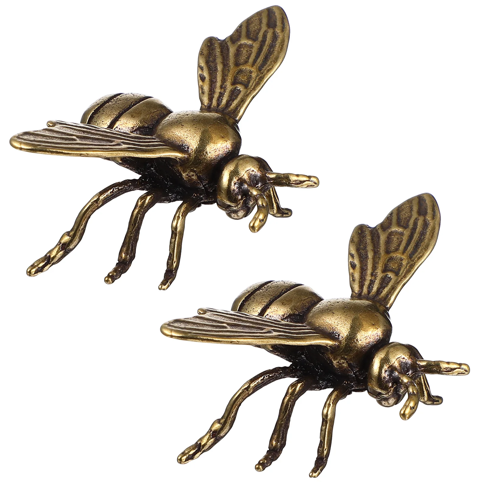 

Bee Handmade Pure Copper Antique Bronze Ware Study Office Decoration Handicrafts Collectible Ornaments Gifts Decor Home