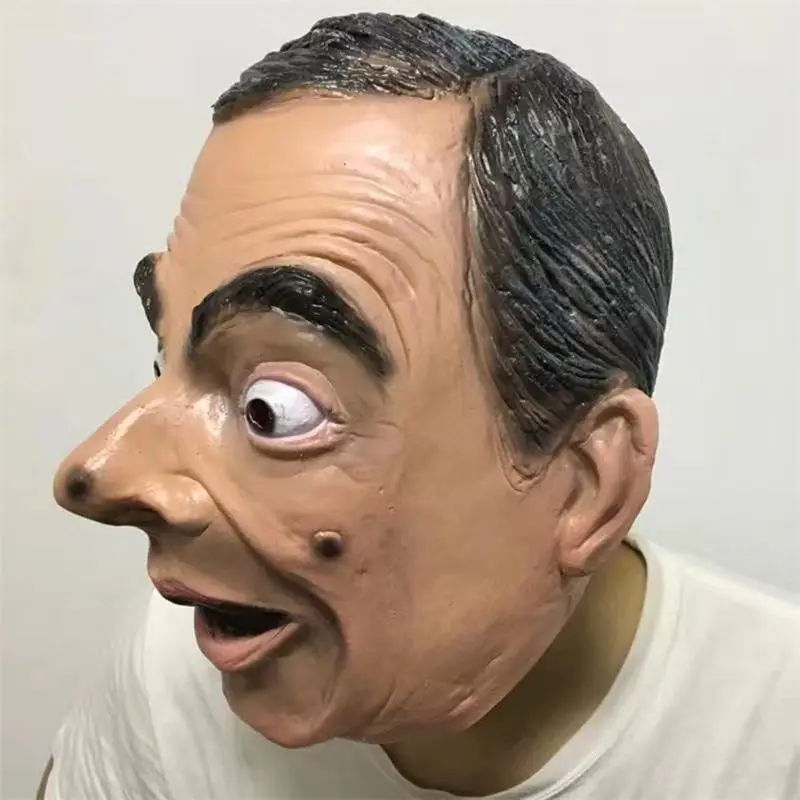 Mr. Bean's headscarf, celebrity funny bar role-playing mask, Halloween party performance, imitation props
Mr. Bean's headscarf, celebrity funny bar role-playing mask, Halloween party performance, imitation props