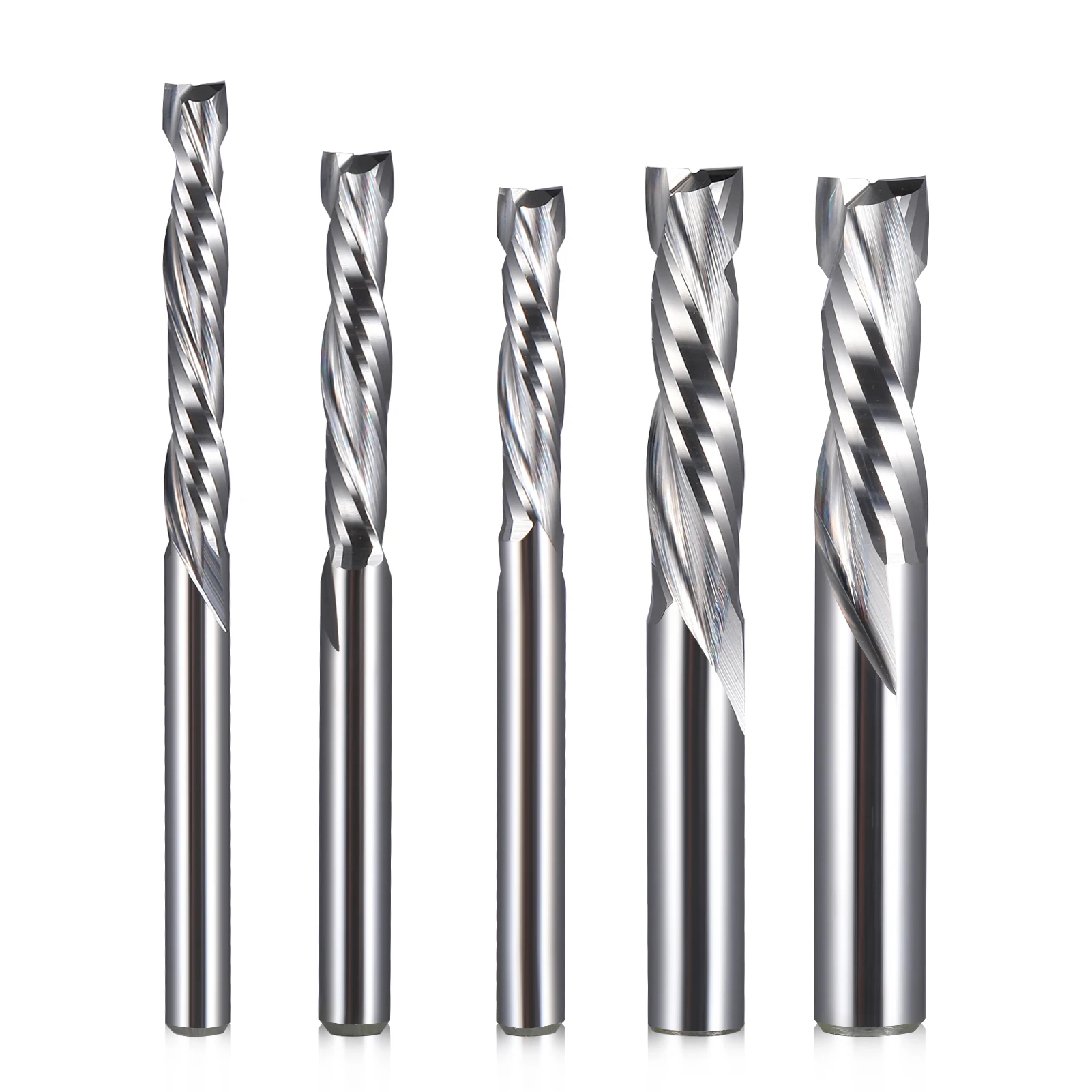 1Pcs UP & DOWN Cut Two Flutes Spiral Carbide Mill Tool Cutters for CNC Router, Compression Wood End Mill Cutter Bits
1Pcs UP & DOWN Cut Two Flutes Spiral Carbide Mill Tool Cutters for CNC Router, Compression Wood End Mill Cutter Bits