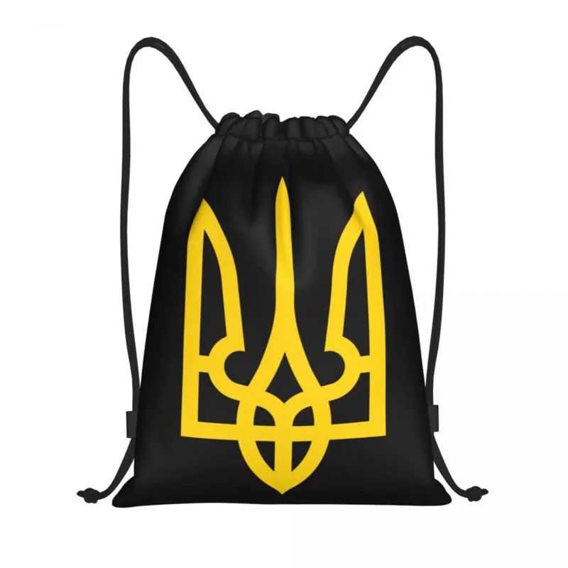 Ukrainian Trident Drawstring Bag Men Women Foldable Gym Sports Sackpack Coat Of Arms Ukraine Flag Training Backpacks
Ukrainian Trident Drawstring Bag Men Women Foldable Gym Sports Sackpack Coat Of Arms Ukraine Flag Training Backpacks