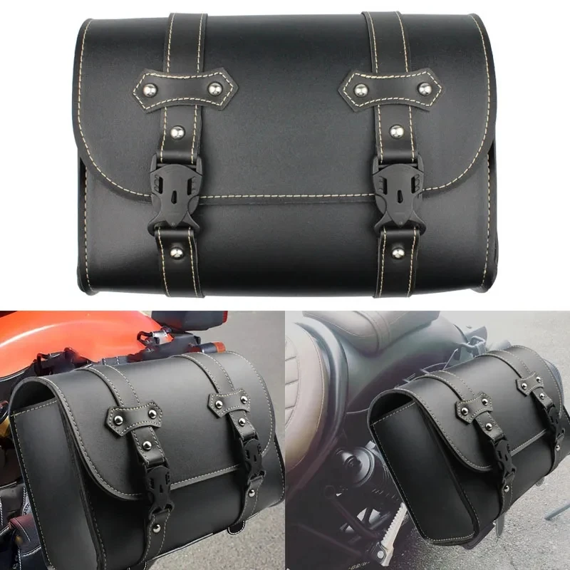 Motorcycle Saddlebag Side PU Leather Luggage Storage Tool Bag Saddle bag For Harley Sportster XL883 XL1200 Universal xl 883
Motorcycle Saddlebag Side PU Leather Luggage Storage Tool Bag Saddle bag For Harley Sportster XL883 XL1200 Universal xl 883