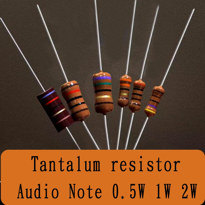 

2pieces/batch British original Audio Note 2W series tantalum resistors to pure to run to the United States HI-END audio resistor