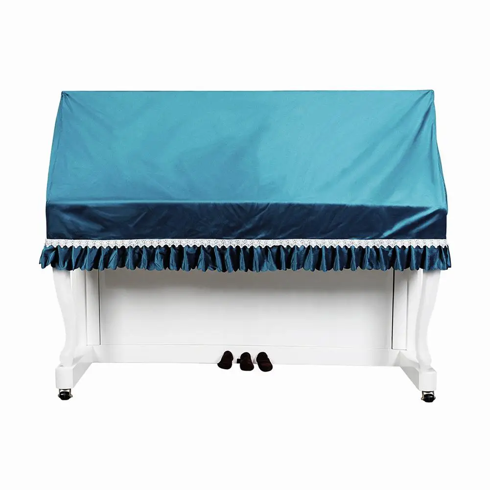 88-key Piano Dust Cover Stool Cover Lace Embroidery Pleated Ruffle Soft Dust-proof Cloth Piano Accessories
88-key Piano Dust Cover Stool Cover Lace Embroidery Pleated Ruffle Soft Dust-proof Cloth Piano Accessories