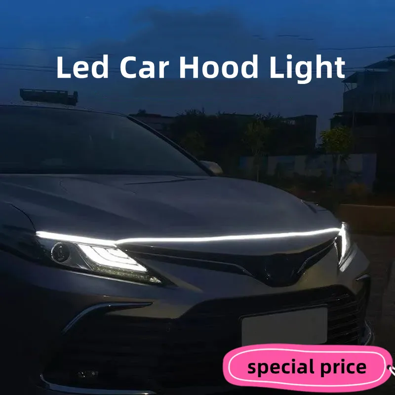 

Светодиодная светильник та для капота автомобиля, автоматическая модификация, улучсветильник режущая декоративная подсветка