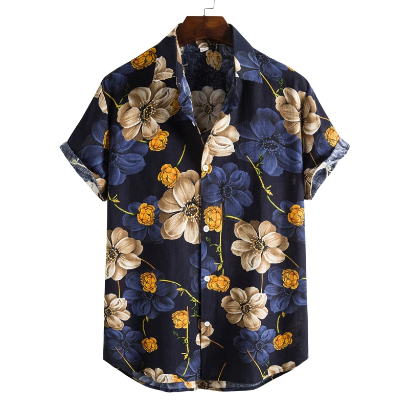 Summer 3d Print Retro Men Shirts Oversized Street Beach Hawaiian Fashion Flowers Mens Clothes Lapel Top Tee Shirts With Button
Summer 3d Print Retro Men Shirts Oversized Street Beach Hawaiian Fashion Flowers Mens Clothes Lapel Top Tee Shirts With Button