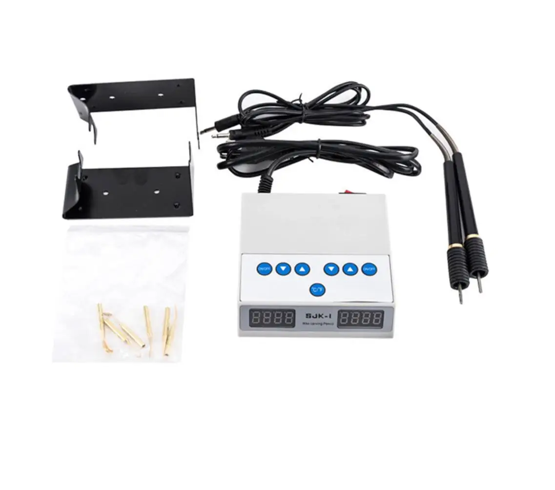 Dental Lab Electric Waxer Wax Knife Carving Pencil Pen 6 Pot Tips with 2 pens pencil jewelry tools wax Heater Machine
Dental Lab Electric Waxer Wax Knife Carving Pencil Pen 6 Pot Tips with 2 pens pencil jewelry tools wax Heater Machine