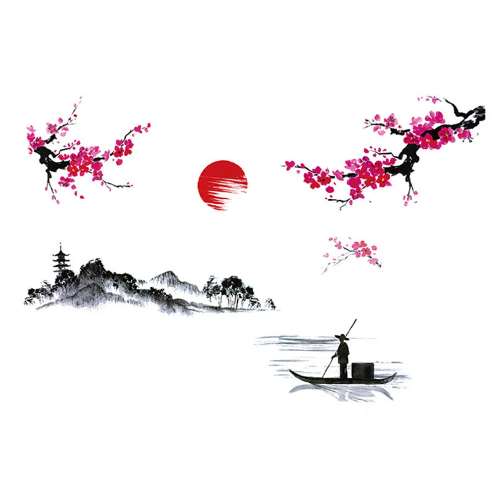 Art Decals Home Wall Stickers Self-adhesive Wedding Decor Chinese Style PVC Plum Flower Removable High Quality
Art Decals Home Wall Stickers Self-adhesive Wedding Decor Chinese Style PVC Plum Flower Removable High Quality