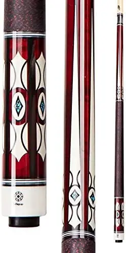 

CH Pool Cue with Soft Cues Case Sets,58" 2-Piece Custom Professional Billiards Ques Sticks with 13mm Tips,Pro Maple Wood Sha Glo