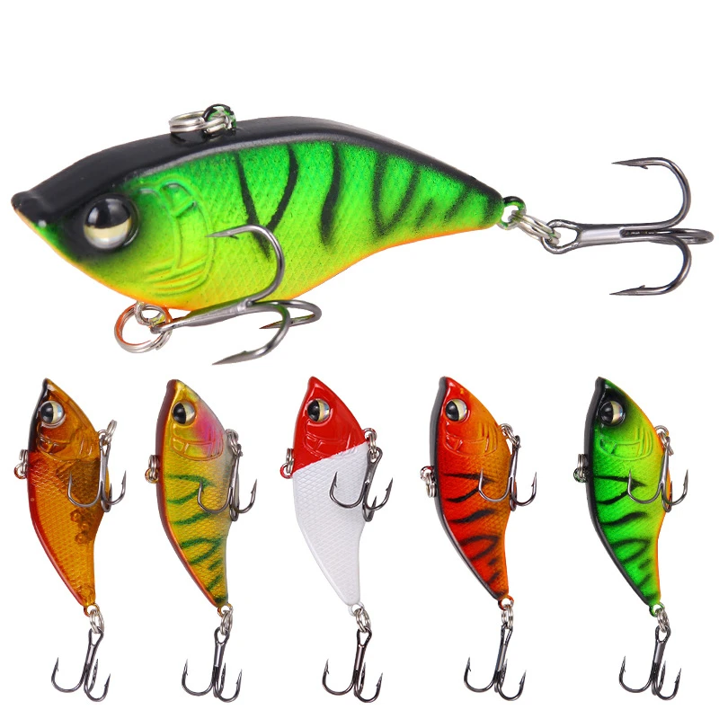 1PCS Hard Fishing Lure 5.5cm 15g Plastic VIB Hard Artificial Bait Treble HooksPeche BassPike Trolling Pesca Fishing Tackle
1PCS Hard Fishing Lure 5.5cm 15g Plastic VIB Hard Artificial Bait Treble HooksPeche BassPike Trolling Pesca Fishing Tackle
