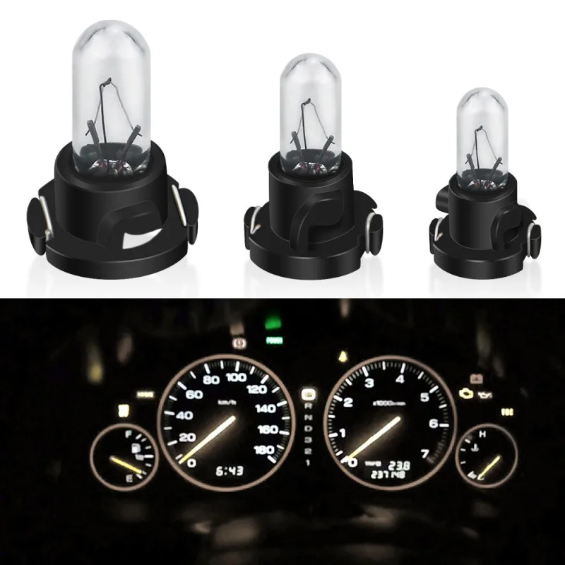 5Pcs Super Bright Canbus T3 T4.2 Led Bulbs Car Interior Lights Wedge Dashboard Warming Indicator Lamp Auto Lamps 12V
5Pcs Super Bright Canbus T3 T4.2 Led Bulbs Car Interior Lights Wedge Dashboard Warming Indicator Lamp Auto Lamps 12V