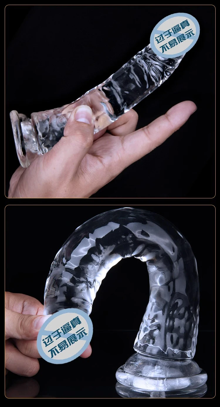 Dildo porn Jelly oversized sex toy Artificial female dildo masturbation G-spot orgasm simulated sex shop Dildo porn Jelly oversized sex toy Artificial female dildo masturbation G-spot orgasm simulated sex shop